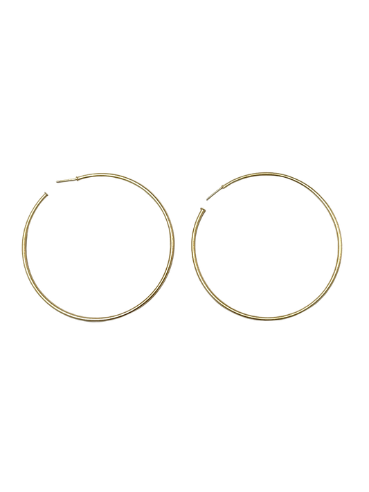 Extra Large Thin Hoops